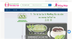 Desktop Screenshot of dongthaptrade.com.vn